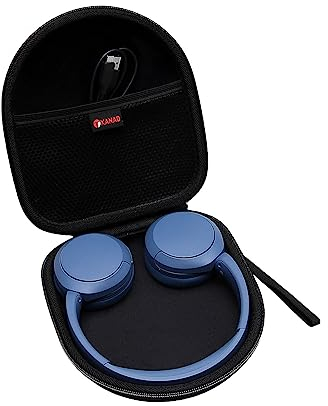 XANAD Pochette Casque Etui pour Sony wh-ch520 jbl Tune 510bt Casque Sony Bluetooth sans Fil Transpor Rigide de Protection Housse (Noir)