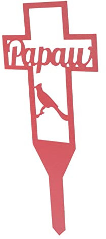 Toyvian Metal Cross Garden Stake Schöne Metall-Dekoration Für Und Langlebiges Und Grabzeichen Für Friedhof Und Gartenpflege Liebevolle