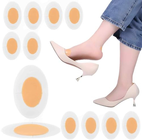 OQKAHIV Apósitos para Pies, 40 Piezas para Cuidado, con Protección para Ampollas y Tiritas Deportivas, Impermeables y Adhesivas para Tacones, Correr, Senderismo y Más