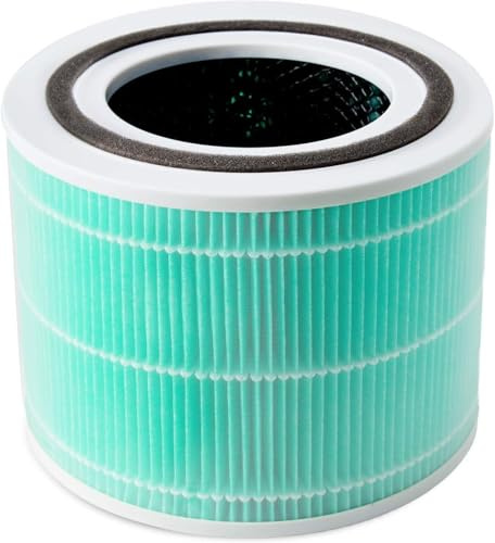 1 HEPA-filter för Levoit Core 300 Core 300S Core 300-RF-TX | getalong · Icke-OEM · 3 i 1 Toxin Absorber · H13 True HEPA · Carbon · 99,97 % · Smoke & VOC