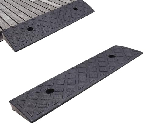 Rampe Per Marciapiedi, Rampe Per Auto, Rampa Per Sedie A Rotelle Portatile, Rampa Per Marciapiedi In Gomma Per Carichi Pesanti, Antiscivolo, In Gomma, Per Sedie A Rotelle, Scooter, Auto E Moto