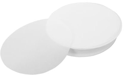HOMOBABE 500pcs Burger Patty Papers Round Non-Stick for Burger Press Baking Barbecue Paper Sheets Greaseproof Wrappers