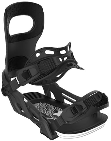 Bent Metal Beam - Fijaciones de snowboard para mujer, color negro, talla M/L