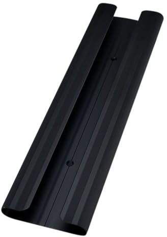 VILLFUL Portavasos De Vino Colgante Negro, Soporte Para Copas De Cristal, Estante Para Vasos De Vidrio, Diseño Invertido Antipelusa, Organizador Para Bar y Cocina