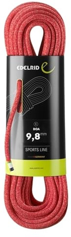 EDELRID Boa 9,8 mm red 200 corda da arrampicata rossa - 50