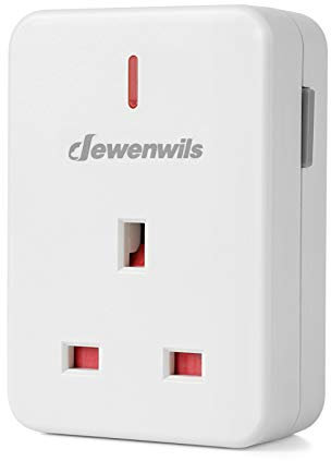 DEWENWILS Single Remote Control Plug Socket Receiver UHRS103A-O1 without Remote (1 Programmable Socket Plug Only) for the same type DEWENWILS remote control products purchased after November 2021