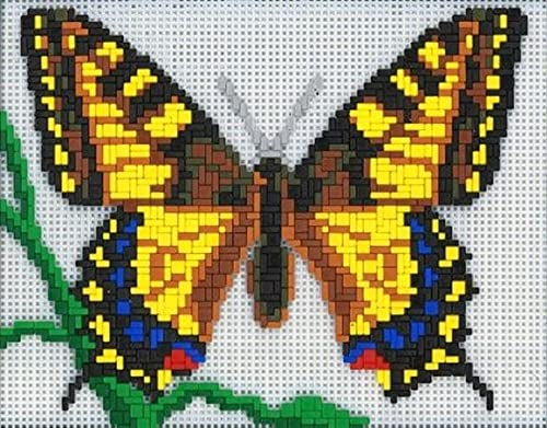 stickit Mini Stecksystem Schwalbenschwanz (Schmetterling) ca. 1.400 Teile Nr. 42194