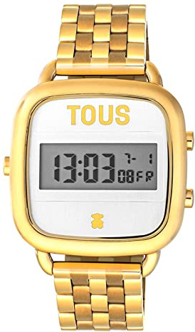 TOUS Watches d-Logo Reloj para Mujer Digital de Cuarzo con Brazalete de Acero Inoxidable 200351022