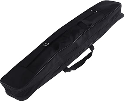 Asixxsix Borsa per Tiro con L', Borsa per Ricurvo Portatile in Tela Leggera con Doppia Cerniera, Tracolla Regolabile e Custodia per Frecce di Grande Capacità Borsa per Tiro con L' per Ricurvo