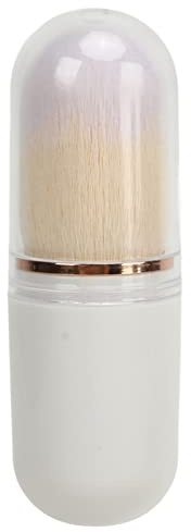 Nail Dusting Brush Nail Dusting Cleaning Brush Soft Synthetic Fiber for Blush (White)