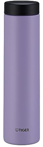 Tiger Thermos Flask MMZ-W060VW Dishwasher Safe, 20.3 fl oz (600 ml), White Water OK, Screw Stainless Steel Bottle, Lid and Seal are Integrated for Washing Only 2 Pieces, Easy Cap, Vacuum Insulated,