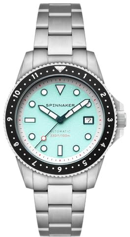 Spinnaker Croft Pioneer Automatikuhr, 42 mm, Saxe Blue, Croft Pioneer Automatic