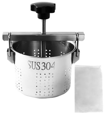 LOVIVER Spremiagrumi per ripieno di Verdure, spremiagrumi per ripieno di Ravioli, pressa Manuale in Acciaio Inossidabile, spremiagrumi Manuale per Cucina,