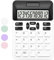 QpenguinBabies Wissenschaftlicher Taschenrechner, 12-stelliges LCD-Display, Dual-Powered (Batterie & Solar), Büro, Zuhause, Schule
