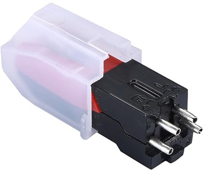 Yardwe Puntina Per Giradischi Per Fonografo Accessorio Per Ricambio Per Dischi Stilo a Forma Di Punta Design Punta in Diamante Facile Installazione Senza Attrezzi