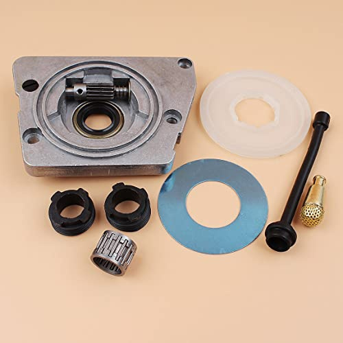Oil Pump Dust Cover Filter Line Worm Gear For Husqvarna 61 66 266 268 272 XP Saw