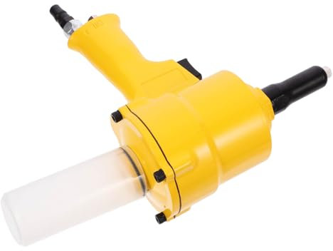 Alipis Remachadora Neumática Hidráulica Ligera De Dos Garras Para Remaches Herramienta Manual Resistente Para Industria Construcción y Reparación Automotriz