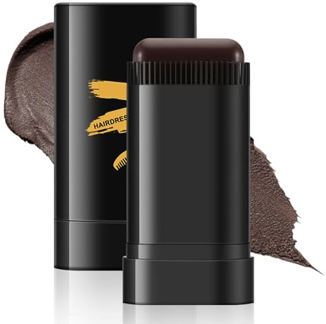 Boobeen Correzione Colore per Radice e Stempiatura, Polvere Copri-Bianchi con Effetto Naturale e Morbido, Ritocco Lunga Durata per Donne e Uomini