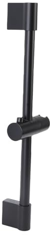 Keenso Asta Doccia Scorrevole a Parete con Parete in Tubo Ispessito, Portata di Scorrimento di 40 Cm, Adatta a Persone da 1,4 a 1,8 M, Soluzione Salvaspazio per Supporto per Soffione Doccia a Mano