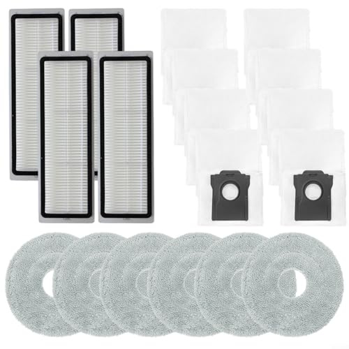 Kit de repuesto para aspiradora compatible con Cecotec para Conga X100 y X-Treme, incluyendo paño de filtro y bolsa de polvo para el cuidado del suelo del hogar (B)