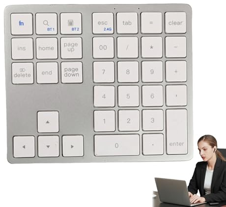 Genérico Pequeño Teclado inalámbrico, Teclado inalámbrico portátil