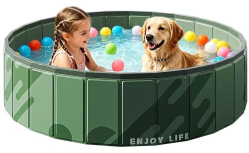 Zogxyc Ball Pit, 100cm Foldable Baby Ball Pit for Baby Toddler Boys Girls