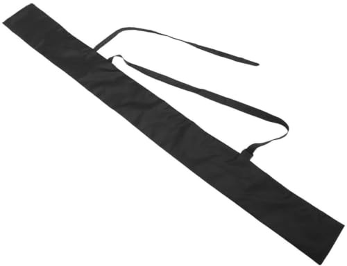 USHOBE Bag Sheath Cloth Black Carrying Case with Shoulder Strap for Knives Practice Halloween Cosplay Party