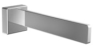 EMCO CUE Reservepapierhalter Toilettenpapierhalter Metall hochglänzend I Badaccessoire zum Schrauben oder Kleben Chrom