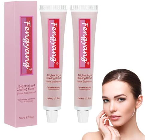 Fengyang® 2PC Faded Serum, Siero Antimacchia Viso, Siero Schiarente E Purificante, Crema Smacchiatore Per Macchie Scure, Adatto A Tutti I Tipi Di Pelle