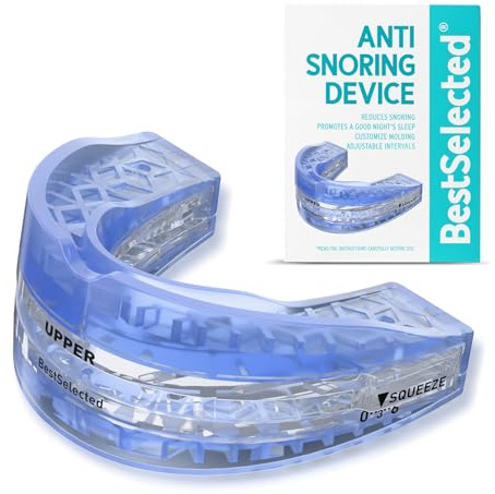 Anti Snoring Devices for Sleep: Adjustable Anti Snoring Device Mouth Guard - Sleeping Snore Stopper Mouthpiece - Stop Snoring Aids for Women Men