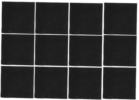 TOYANDONA Superfine Fiber Cleaning Cloth Wear-resistant and Streak-free 12pcs Polishing and Cleaning Cloth for Musical Instruments Piano and Ukulele for Guitar Maintenance