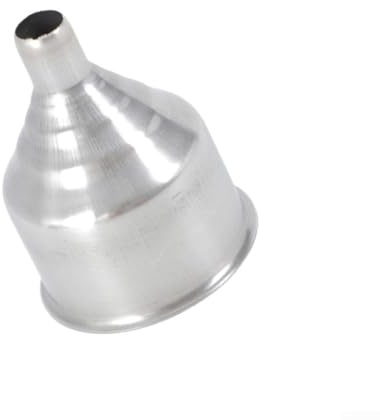 Piccolo imbuto in acciaio inox per vino e liquidi, diametro superiore 4 cm, dimensioni mini per uso domestico, adatto per brocche di vino e versamento preciso