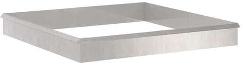 Generisch Schneckenzauns 12 pcs Silber Edelstahl,Heimwerkerbedarf,Hauseinzäunung,Beeteinfassungen,874882