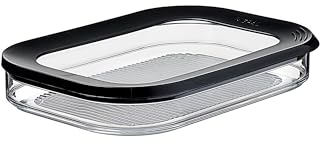 Mepal Caja para Fiambre Modula 550/1, Color Black