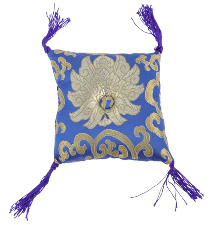 Abaodam Cuscino Protettivo Per Ciotola Buddha Pad Decorativo Per Ciotola Sonora Materiale Di Supporto Per Meditazione E Accessorio Buddista Colori Casuali
