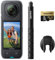Insta360 X4 Auf Geht's-Kit – wasserdichte 8K 360°-Action-Cam, 4K Weitwinkelvideos, Unsichtbarer Selfie-Stick Effekt, Abnehmbarer Linsenschutz, 135 min Akkulaufzeit, KI-Bearbeitung, Stabilisierung