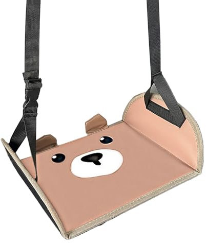 Flugzeug Fußhängematte, Reisefußstütze, Längenverstellbare Beinschaukel für Erwachsene Zuhause Büro Zug