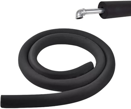 Foam pipeWrap - Isolamento ID 1/2 pollice, tubo in schiuma di gomma, manicotto resistente alle intemperie | Tubo idraulico Isolamento per linee d'acqua