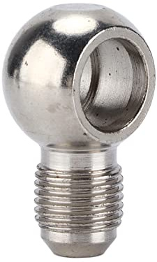Xiuganpo Robuster 6AN-Banjo-Adapter aus Edelstahl 304, Schnell zu Installierender Turbo-Anschluss für M14-Banjo-Schraube