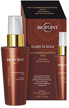 BIOPOINT Sun autoabbronzante Visage 50 ML. Lot de Produits solaires, Multicolore, Unique
