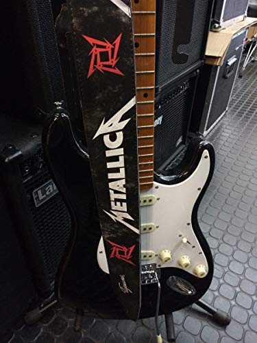 Metallica Gitarren- oder Bassgurt (Eco-Leder)