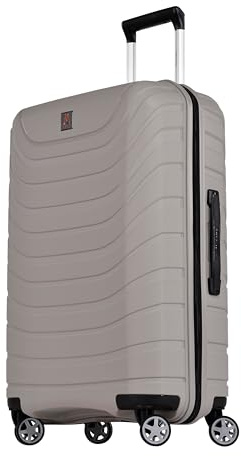 Probeetle by Eminent Valise Voyager XXI 68cm 68L Bagage Moyenne Rigide Polypropylène Ultra Résistant 4 roulettes Doubles Gris