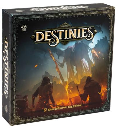 LUCKY DUCK GAMES - Destinies | Version Française | Jeu De Plateau | Jeu de Société | A partir de 14 Ans | 1 à 3 Joueurs | 120-150 Minutes
