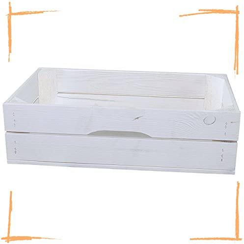 Truhenking Aufbewahrungskiste Vintage Holzkiste Klein Geschenkkiste Deko Weinkisten Obstkisten Holzkästchen Schmuckkästchen Ordnungsbox Ablageregal Holzkiste Organizer Schatzkiste Dekokiste