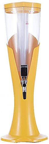Columna De Cerveza De 3L Con Grifo, Torre De Cerveza, Columna De Bebidas, Columna De Bebida, Dispensador De Cerveza Se Utiliza Para Fiestas De Bar En Casa-Yellow