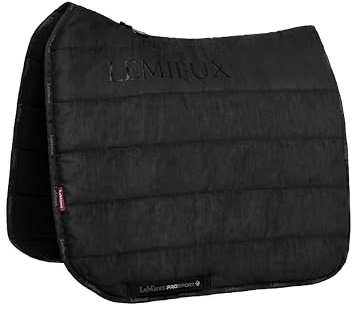 LeMieux Schabracke Work Pad Schwarz - Dressur Full/WB - Schwarz