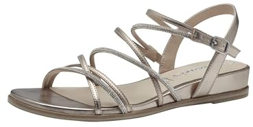 Tamaris dam 1-28103-42 sandalett, ljust guld, 36 EU