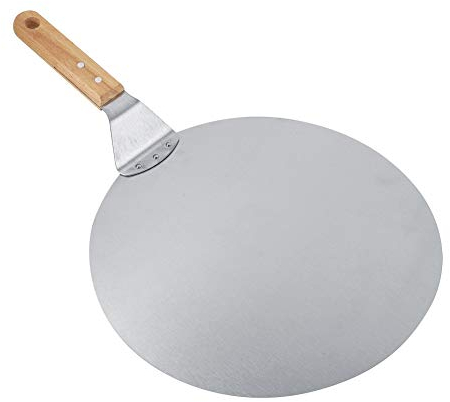 12 Non Stick Pizza Peel Cake Lifter 12 Inch 49×31×7 Baking Tools Baking Shovel Safety Transfer Stainless Steel Shovel for Pizza and Cake
