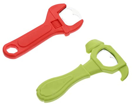 OUNONA 2pcs Multifunctional Silicone Hammer Wrench Bottle Wine for Party Camping Beer