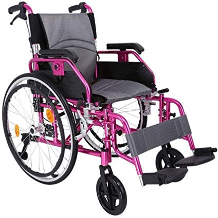 Aioneer Fauteuils roulants pliants électriques, motorisés, légers, Pliables, Batterie au Lithium Amovible avec poignée et Doubles Commandes intelligentes